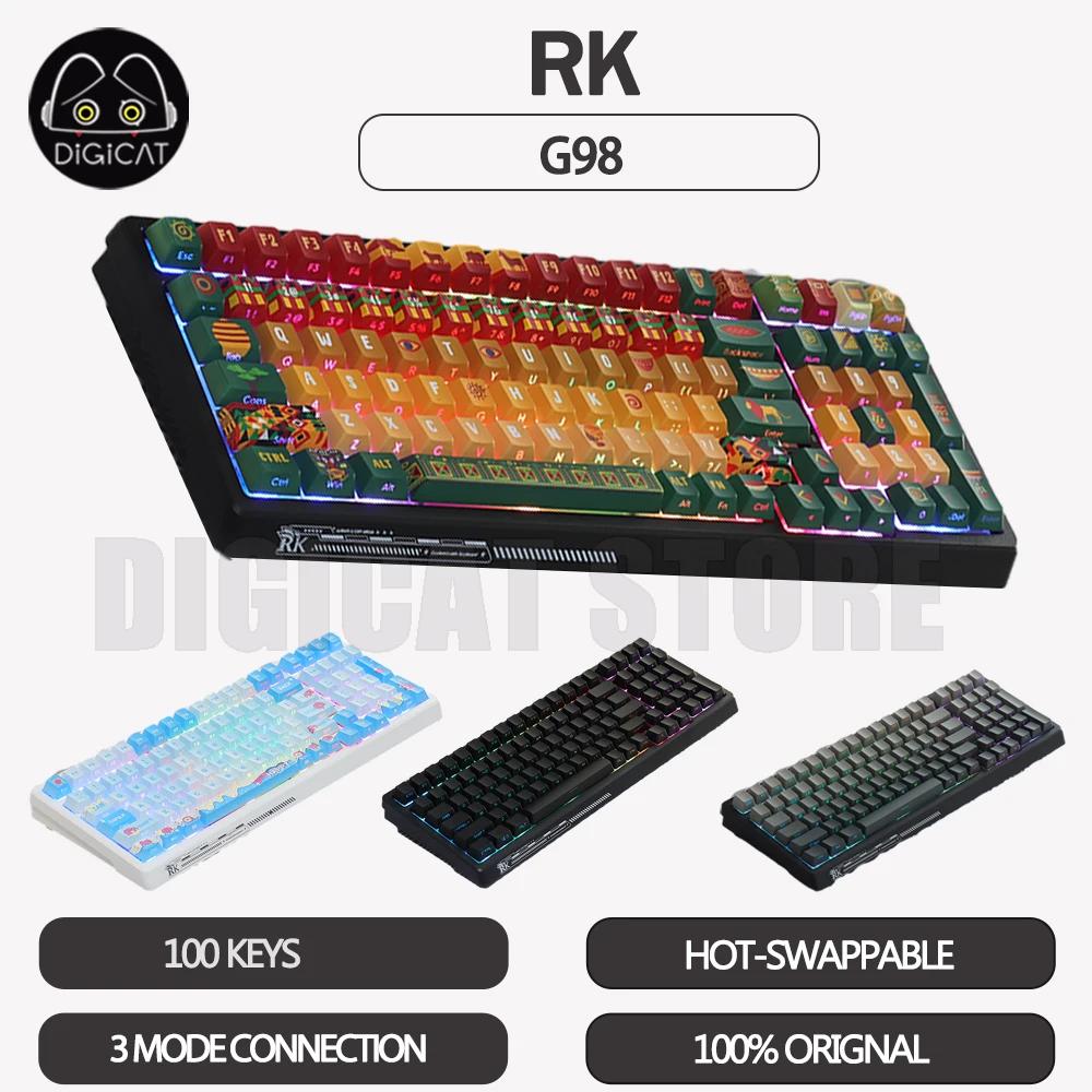 RK G98 ̸  Ű 100 Ű Űĸ, PBT 3     Ű, RGB Ʈ   ̸ Ű 